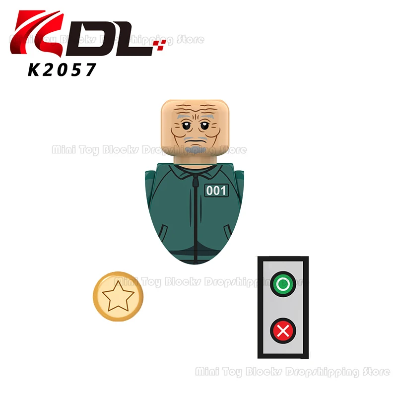 KDL808 Movie Squids Bricks Game Buliding Blocks mini Action toy Figures Building Blocks Assemble Toys Bricks kids birthday Gifts blocks stacking Blocks