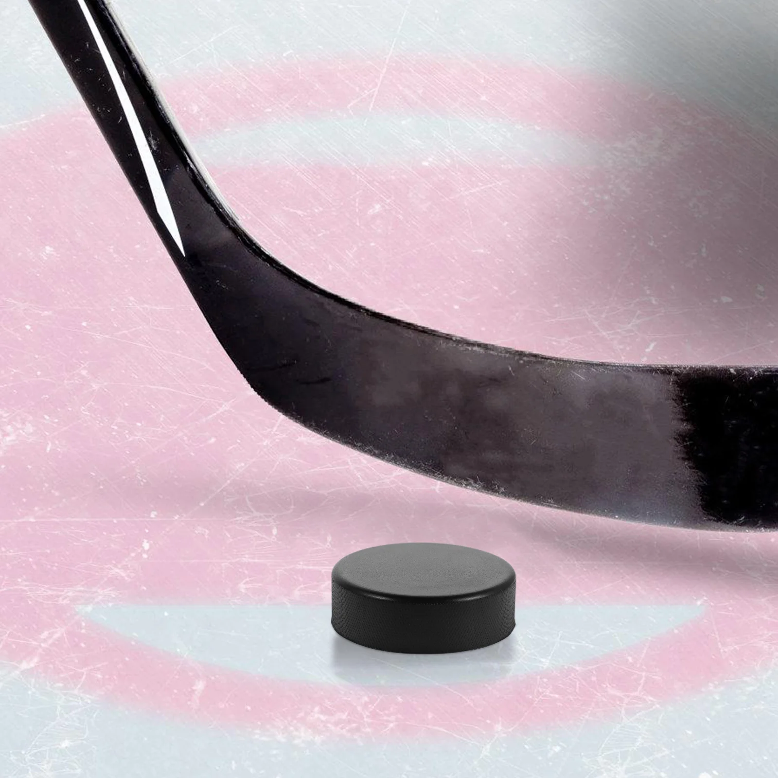 20pcs Training Pucks for Ice Hockey and Table Hockey Games Ideal for Practicing Replacement Solid Black Pucks Sports Part