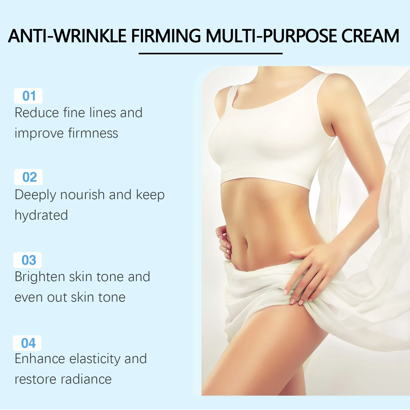 Body Firming Cream Tightening Improve Sagging Skin Lotion Increase Elasticity Nourishing Moisturizing Lifting Brighten Skin Care 2