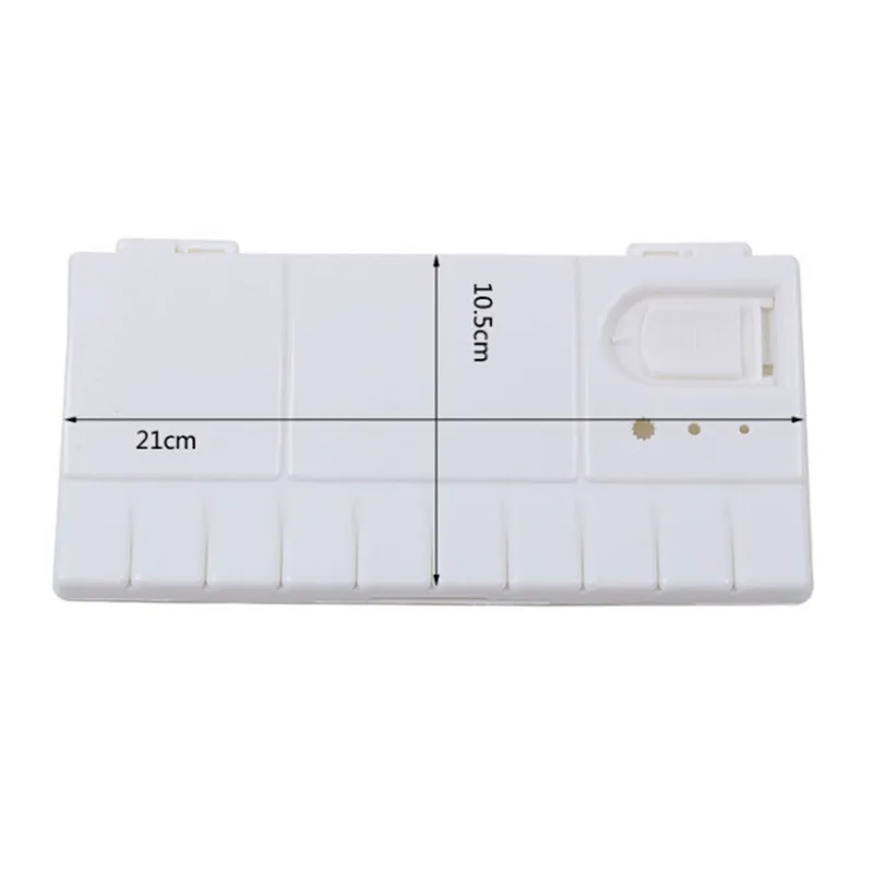 Paint Tray Color Palette Watercolor Palette 25 Grids Plastic Palettes 1PCS For Painting Drawing
