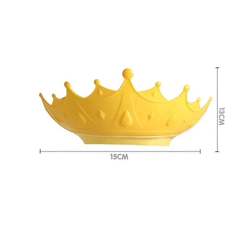 Baby Shower Cap Ear Protection Silicone Shampoo Caps Baby and Children Bath Products Bathroom Toys Adjustable Bathing Crown