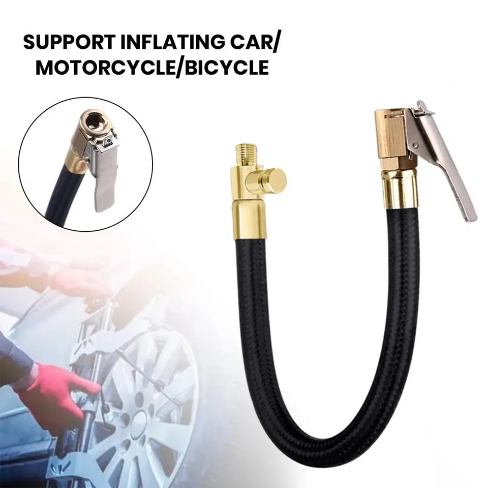 Universal Pack (1) 100cm 39" Tire Valve Air Chuck Inflator