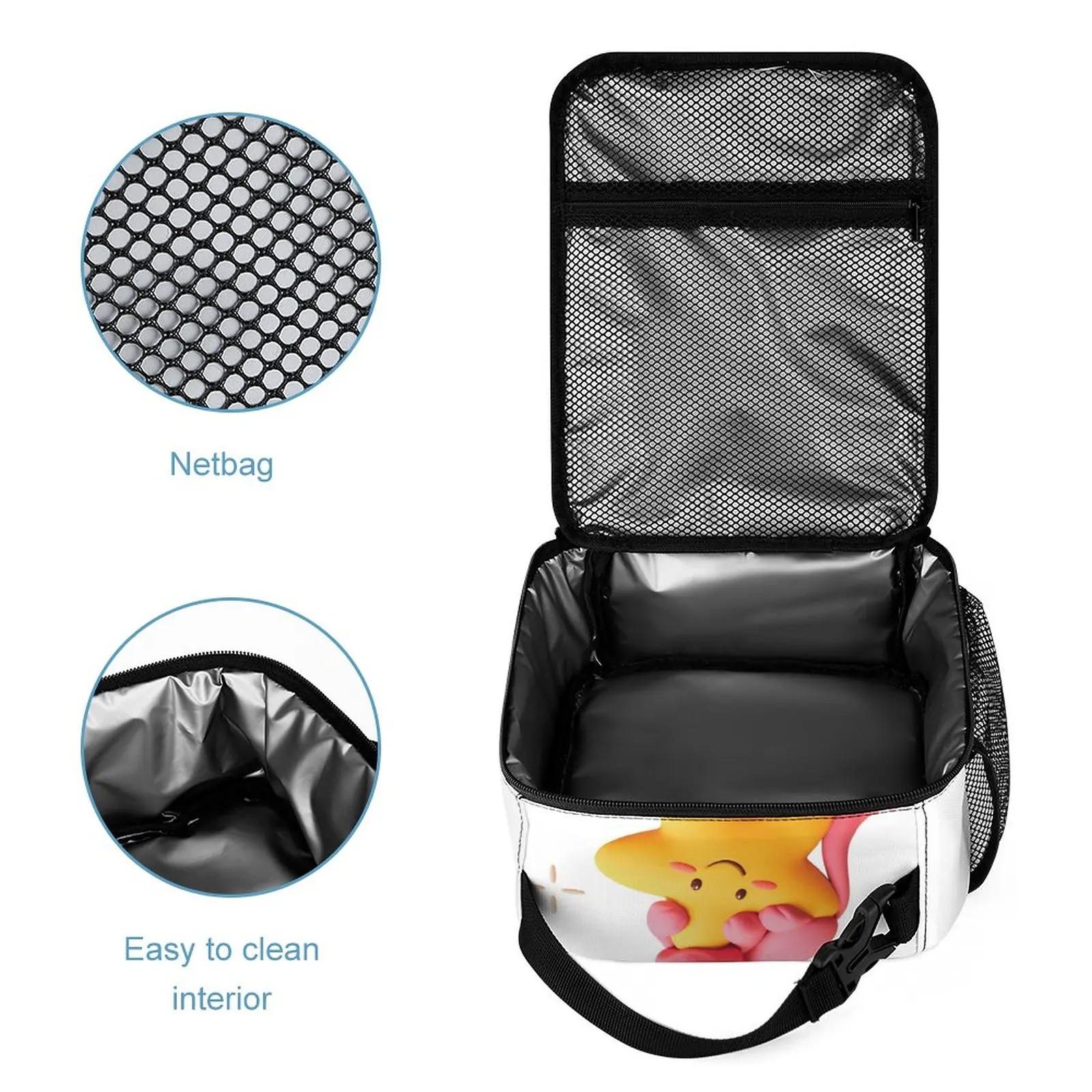 3PCS/Set Kids Fruit Backpack Full Star Pattern  School Bag for Teenager with High-capacity Lunch Mochila 2023