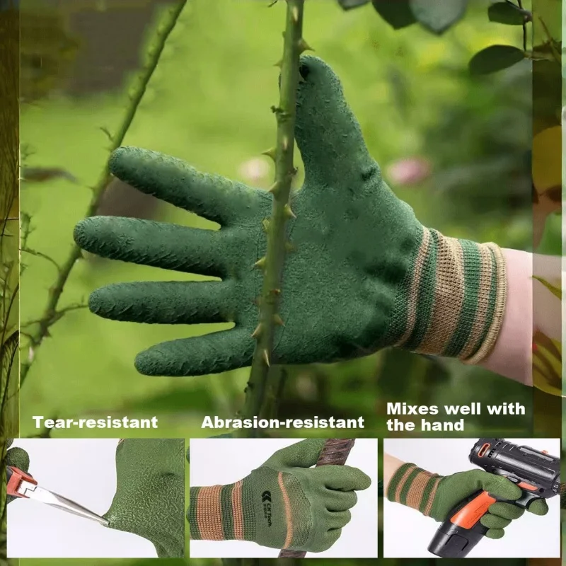 Gardening Gloves - Thorn Proof Unisex Garden Gloves Protection Gloves Breathable Waterproof