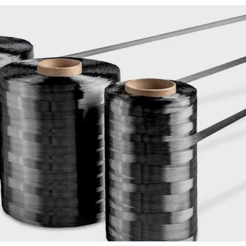 1K 3K 6K 12K 24K 48K Carbon Fiber Fibre Tow Filament Yarn Thread Tape 30M carbon fiber yarn