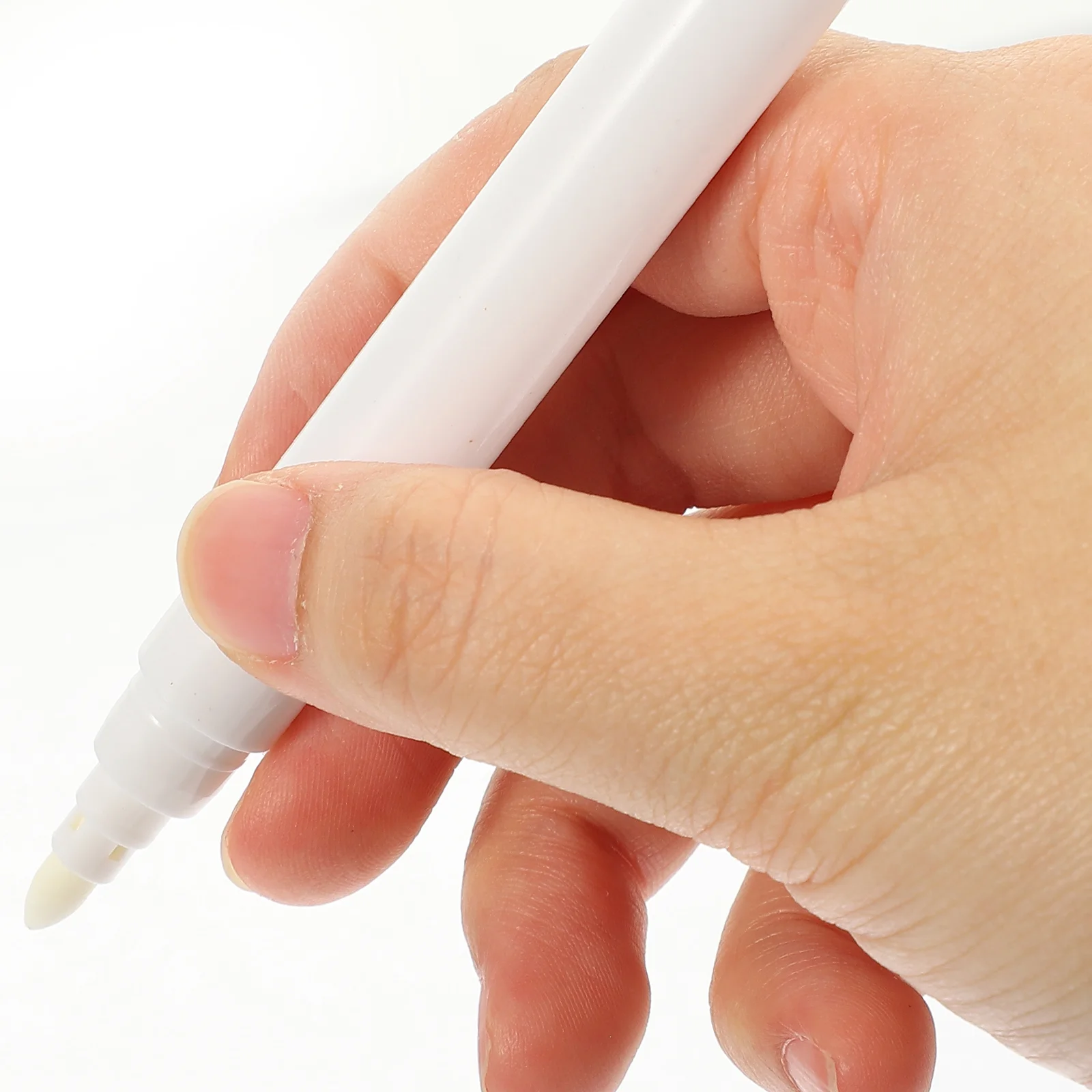 흰색 마커 펜 쓰기 펜, 실용적인 칠판 마커, 유리 플라스틱 그리기용 휴대용, 20 개