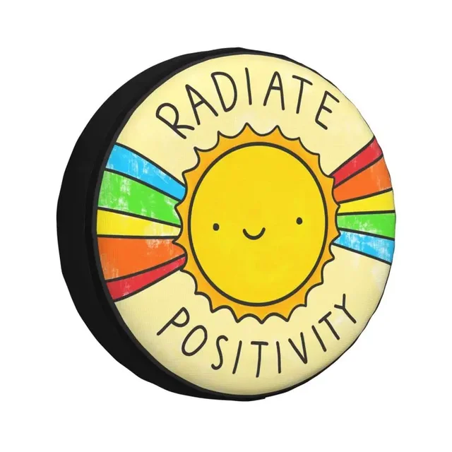 Radiate Positivity with the Smile Spare Wheel Cover for Your Jeep Pajero 4WD SUV