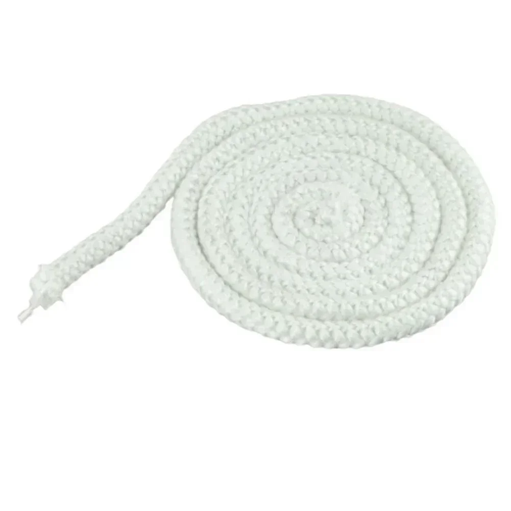 Fireplace Sealing Rope Fiberglass Gasket Cord Stove Door Fireplace Cord Woodburner Rope 6mm*2.5m/14mm*2m/16mm*2m