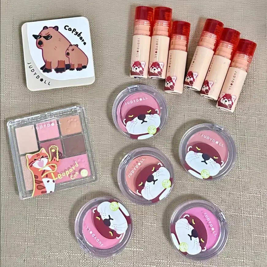 Judydoll Gift Box Full Makeup Set Long Lasting Eye Shadow Palette Lip Mud Powder Blusher Makeup Kit Full Professional 2