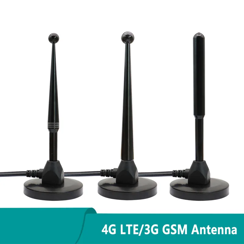 15dBi 4G 3G LTE 외부 무지향성 WiFi 안테나(스마트 홈용 자석 베이스 포함) 구리 GSM 안테나 698-2700MHz