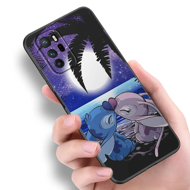 Funda para Xiaomi Redmi 10A Oficial de Disney Angel & Stitch Beso - Lilo &  Stitch