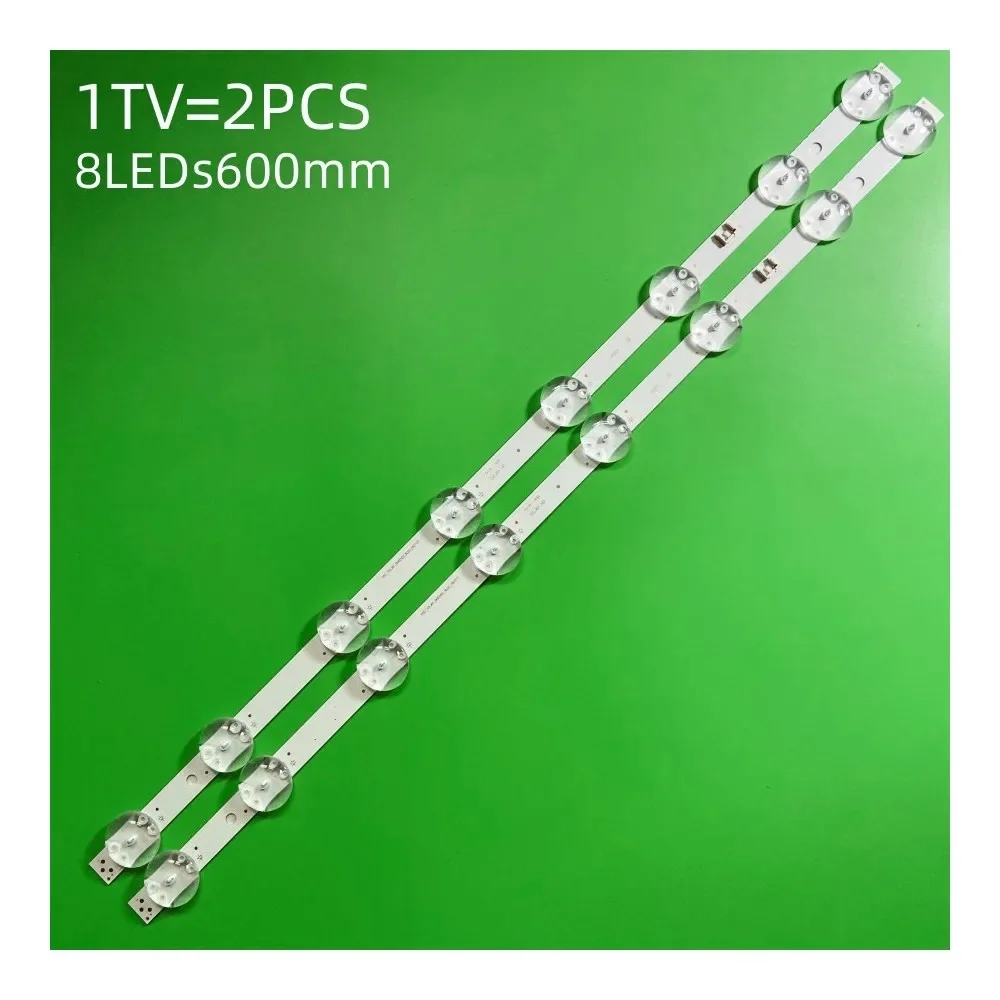 Light Ssc _ 32 Lj61 _ Hd_S Per Lg Tv 32 Lj610V, Lg 32 Lj510U, Lg 32 Lj510V, 32 "3V/8 Led/2 Pin (2 Pezzi) 600Mm Per Retroilluminazione A Matrice Fo