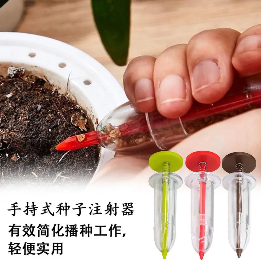 수동식 종자 디스펜서 정밀 핸드 시더 파종기, 작은 종자용 미니 정원용 파종기, 실내 파종용