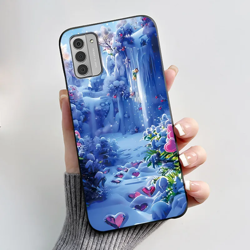 Silicone Soft Black Aesthetic Cute Cat Astronaut Phone Case Bumper Shell
