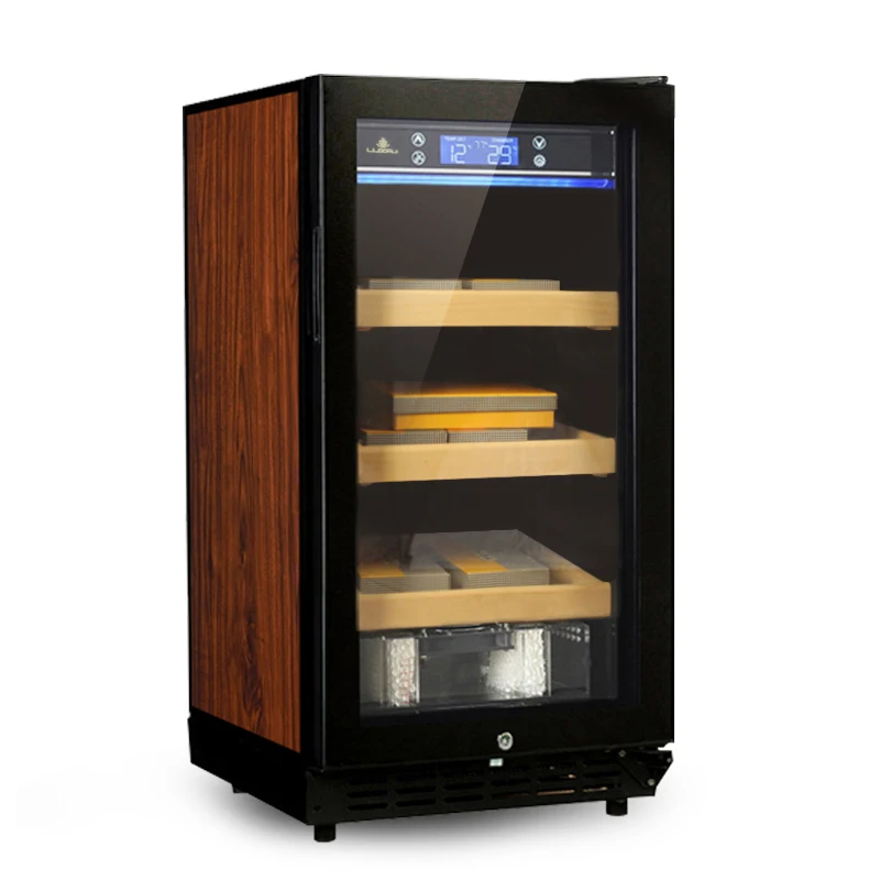 Three-Layer Parquet Cigar Cabinet Luxury Cigar Cabinet Constant Temperature Humidity Storage Machine
