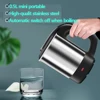 Mini Electric Kettle Tea Coffee Stainless Steel 1000W Portable Travel Water Boiler Pot 0.5L For Hotel Family Trip 3