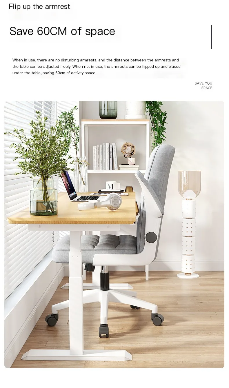 Description Picture 5 of itemExperience Optimal Support and Comfort with a Backrest Chair: Ideal for Sedentary Work and Learning in Home Office or Dorm