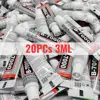1/5/10/20pcs B7000 3ML Glass Plastic Universal DIY Glue B-7000 Clear Contact Phone Repair Adhesive 1