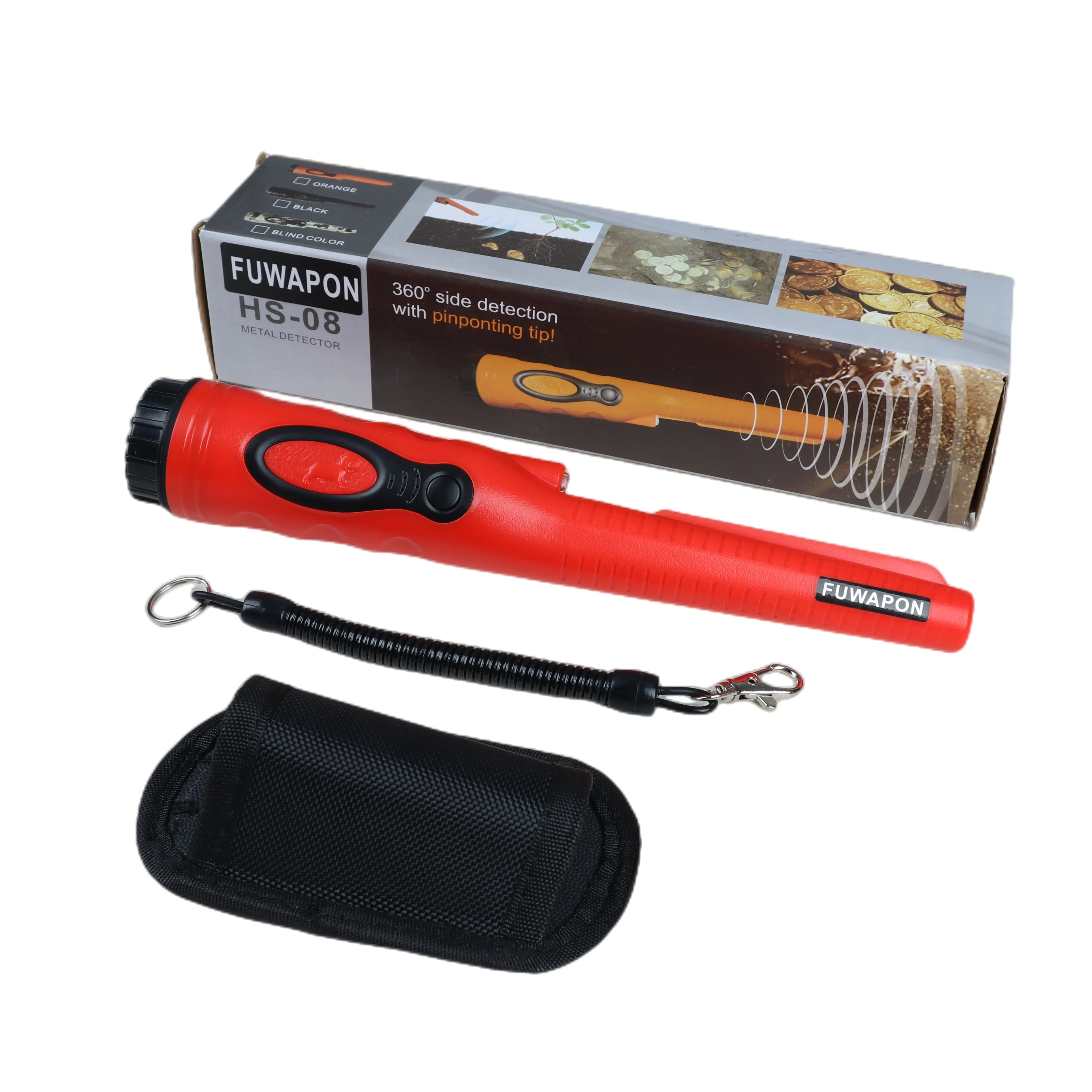 Waterproof Metal Detector HS08 New Color Gold And Metal Detector