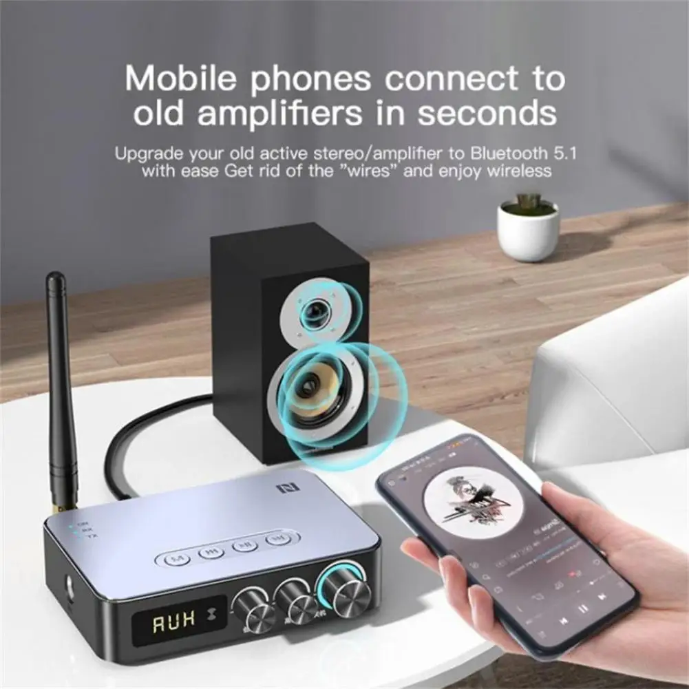 M9 pro bluetooth-kompatibler 5,1 audio empfänger konverter 3,5mm drahtloser hilfs musik adapter fm radio player sender