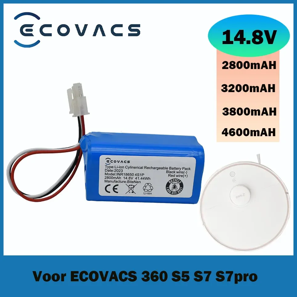 

ECOVACS Voor ECOVACS 360 S5 S7 S7pro T 90X9 3500 мАч 14,8 в