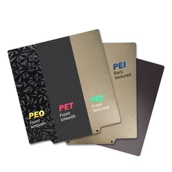 Newest PEO+PEI PET+PEI Sheet Double Side Heat Bed 220/235/310/350mm Magnetic Base Build Plate 3D Printer For ender 3/5 Voron 2.4