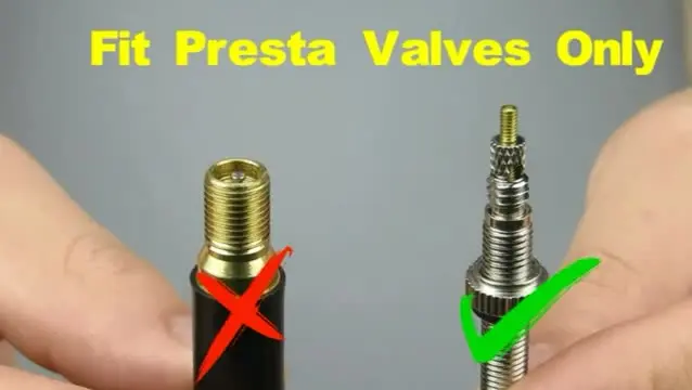QINREN 11 pezzi adattatore valvola bicicletta francese Sclaverand ricambio Presta inserto con strumento di rimozione per la riparazione della
