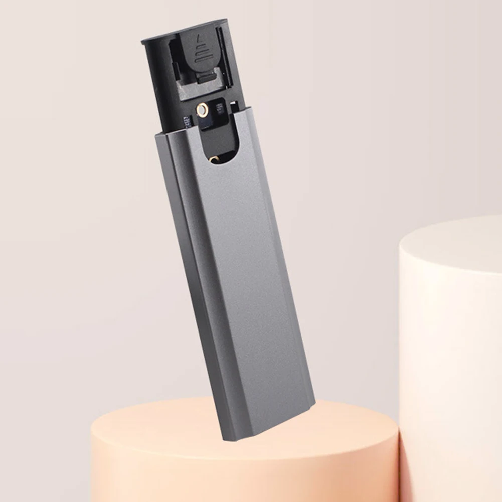 M.2 To USB Type C 3.1 SSD Case Tool-Free NVME/NGFF Dual Protocol External SSD Adapter Supoort for WindowsmacOS/Android/HaemonyOS