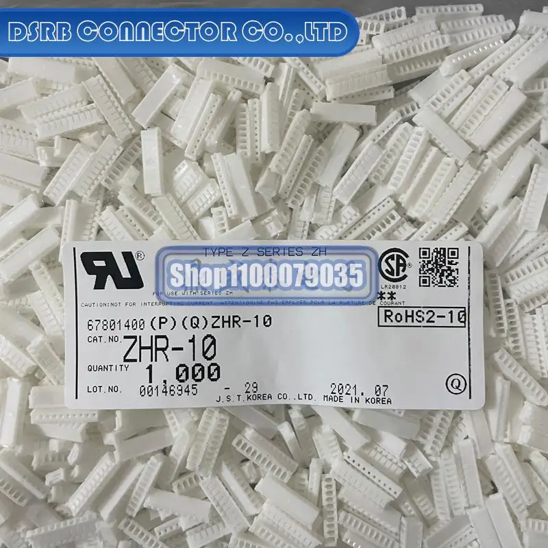 

1000pcs/lot new and original ZHR-10 10P 1.5MM