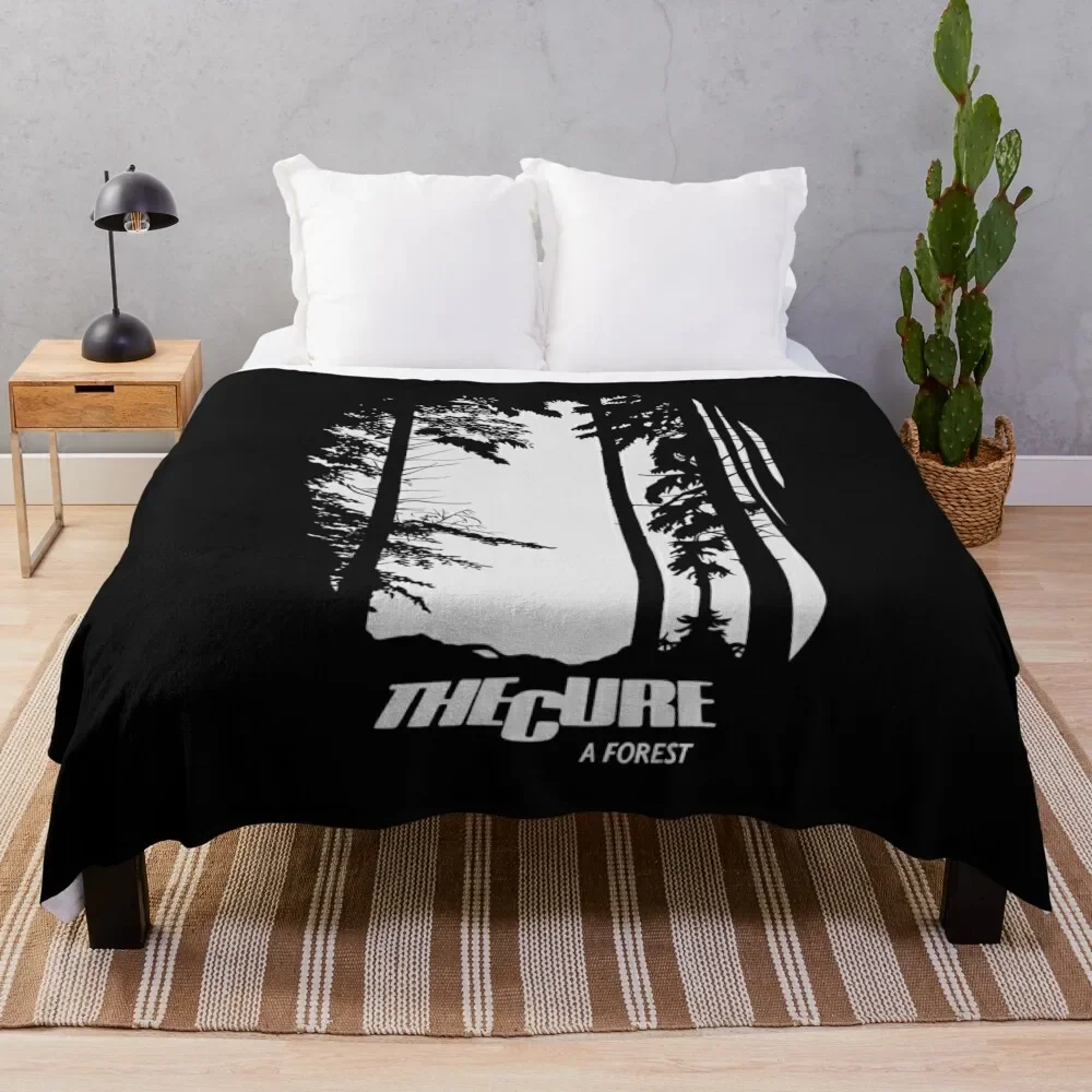 

The Cure A Forest Throw Blanket Comforter Dorm Room Essentials Sofa Throw Soft Plush Plaid Sofa Blankets