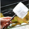 Aquarium Square Fishing Net With Suction Cup Extendable Long Handle Fishing Gear For Catching Fish Shrimp tank clean accessories 2
