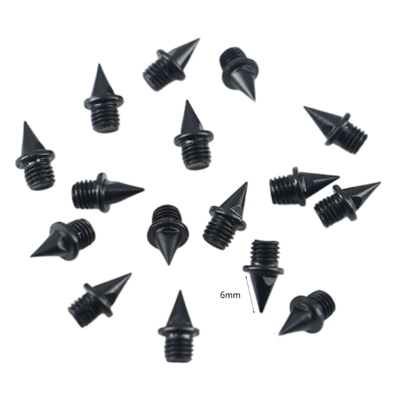16Pcs Track and Country Spikes Titaniums Alloys Track Spikes Replacement Shoes Sports Running Shoes
