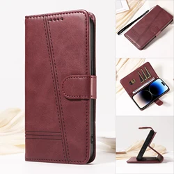 Custodia per telefono in pelle magnetica premium - protezione elegante e durevole
