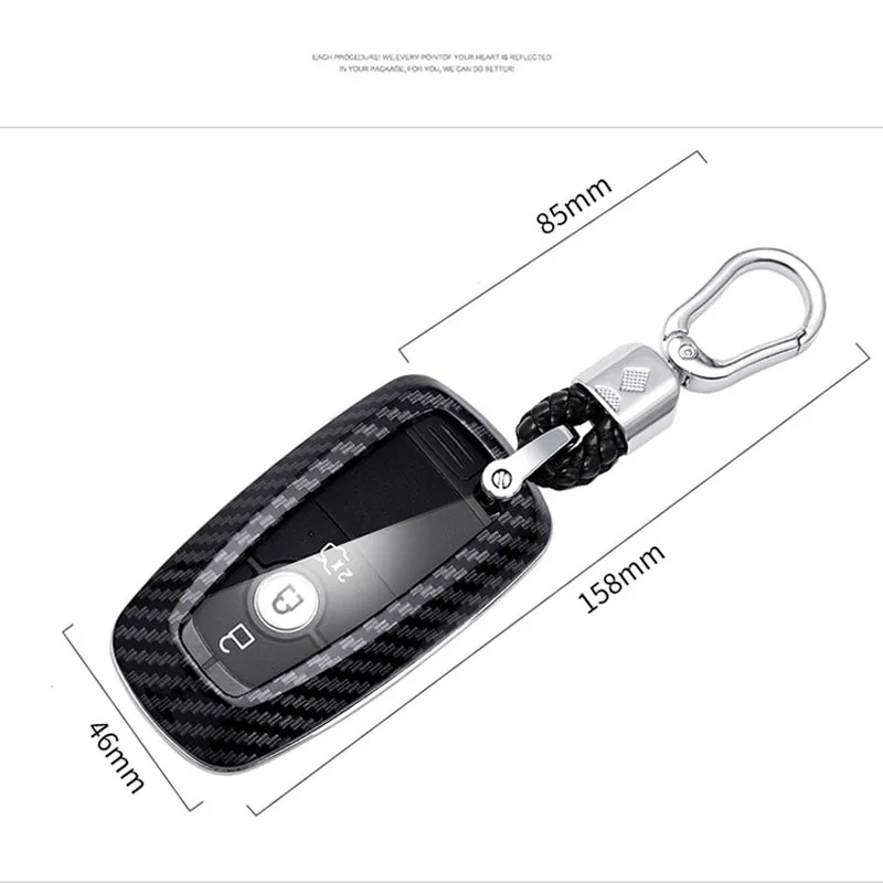 Custodia per chiave Auto in fibra di carbonio 3 4 pulsanti per Ford Fusion Mondeo Mustang Explorer F150 Edge EcoSport per portachiavi Auto Lincoln 8 Custodia per chiave Auto in fibra di carbonio 3 4 pulsanti per Ford Fusion Mondeo Mustang Explorer F150 Edge EcoSport per portachiavi Auto Lincoln - Se569cde5de3048e4b4b0ac0bb7048091S