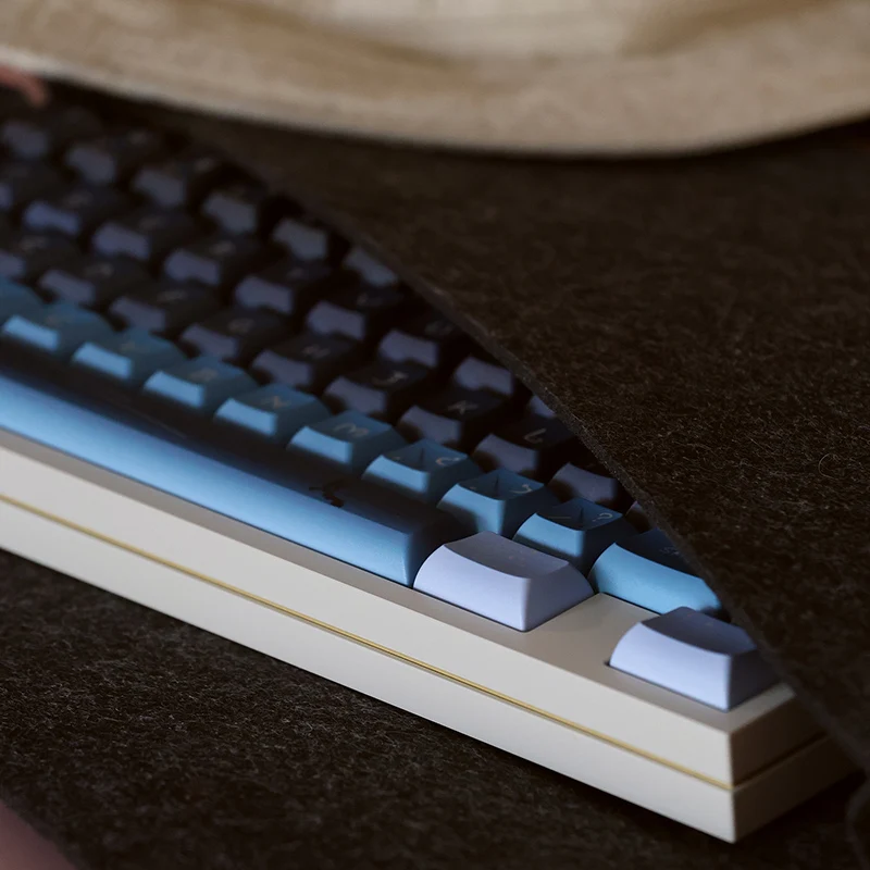 Constelação Gradiente Keycaps, teclado mecânico, ISO Digite