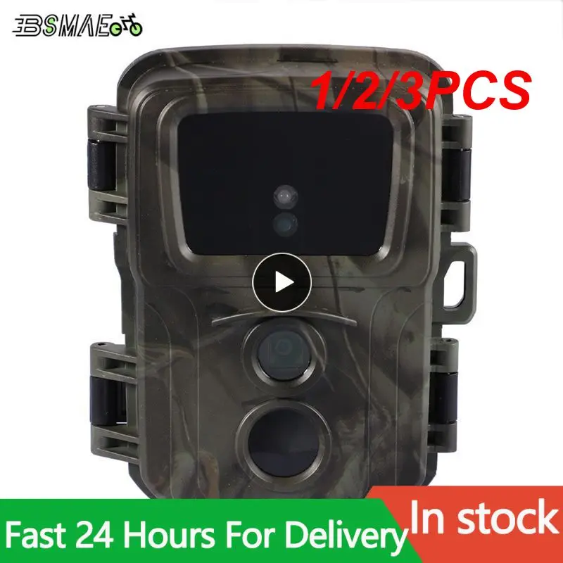 

1/2/3PCS Mini Trail Hunting Camera Wildlife Hunter Cameras Mini600 1080P Forest Animal Cam Photo Trap Surveillance Tracking