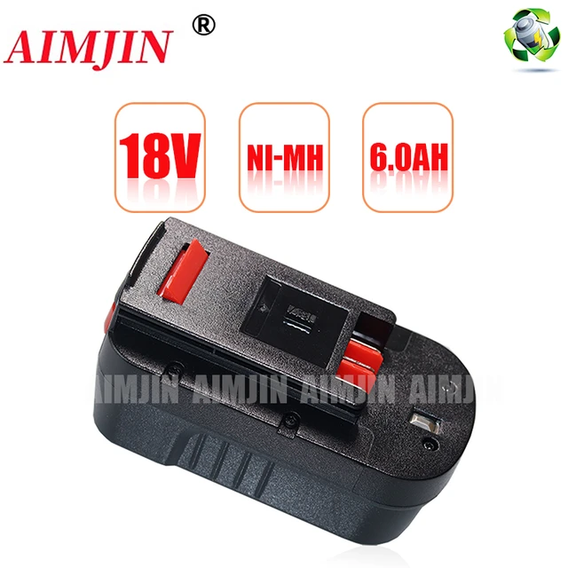 NEW HPB18 18V Rechargeable Tools Battery For Black Decker Hpb18 Fs180 A1718  A18NH BD18PSK EPC18 HP188F2B KC1800Sk Fs1800CS