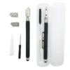 Diamond Tile Glass Cutter Set with 3 Replacement Cutting Heads, Porcelain Scribing Knife, Professional Glass Cutter 6