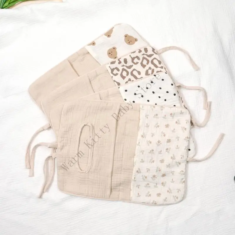 XXFE 보관 가방 빠른 액세스가 가능한 부드러운 면 용 침대 레일 보관 정리 가방