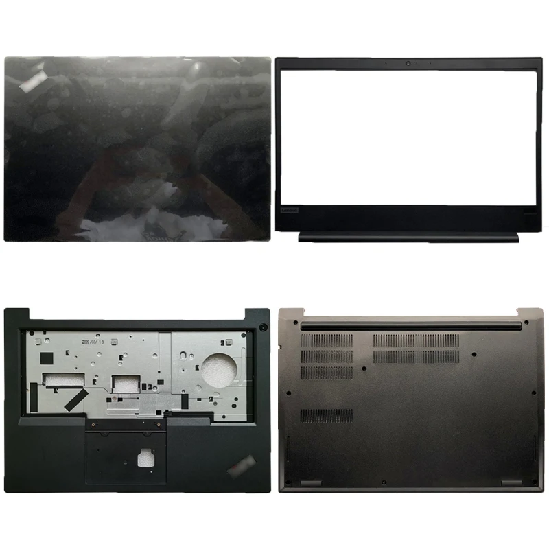 

New for lenovo thinkpad e480 e485 e490 series lcd back cover palmrest bottom case acd cover gray black