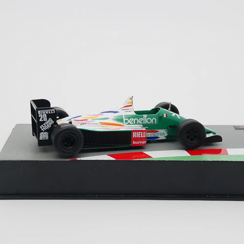 でおすすめアイテム。 レーシングベネトン 1:43 Ixo B186 ベルガー ゲルハルト 1986 ミニカー
