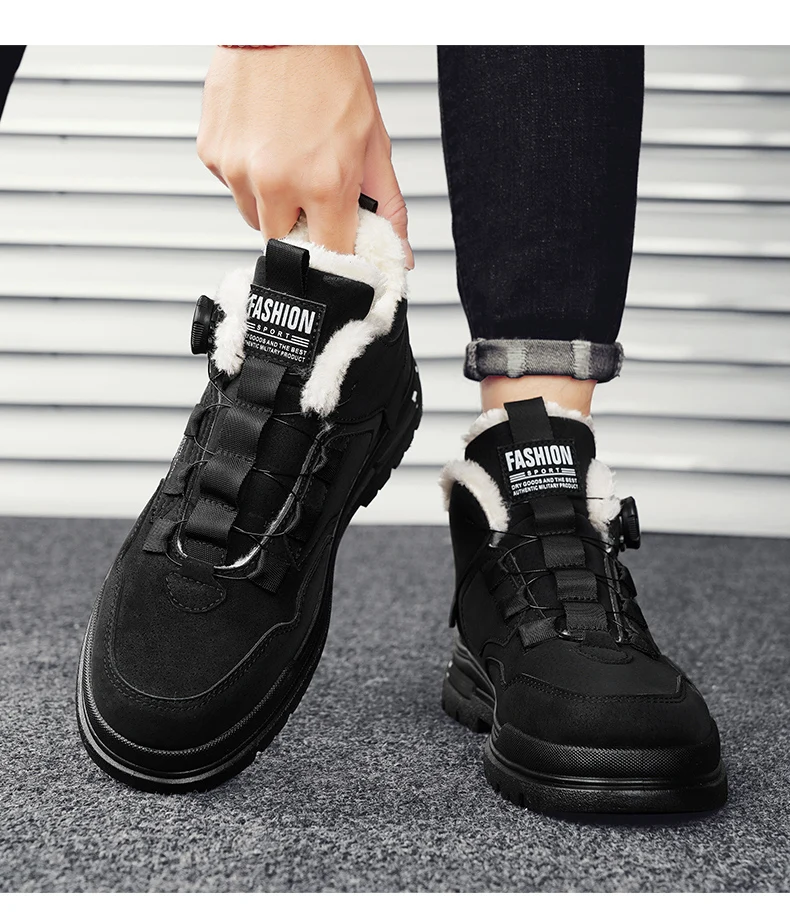Fodrade Vinterskor Herr | Boots Boots för Män • Shoeking.se