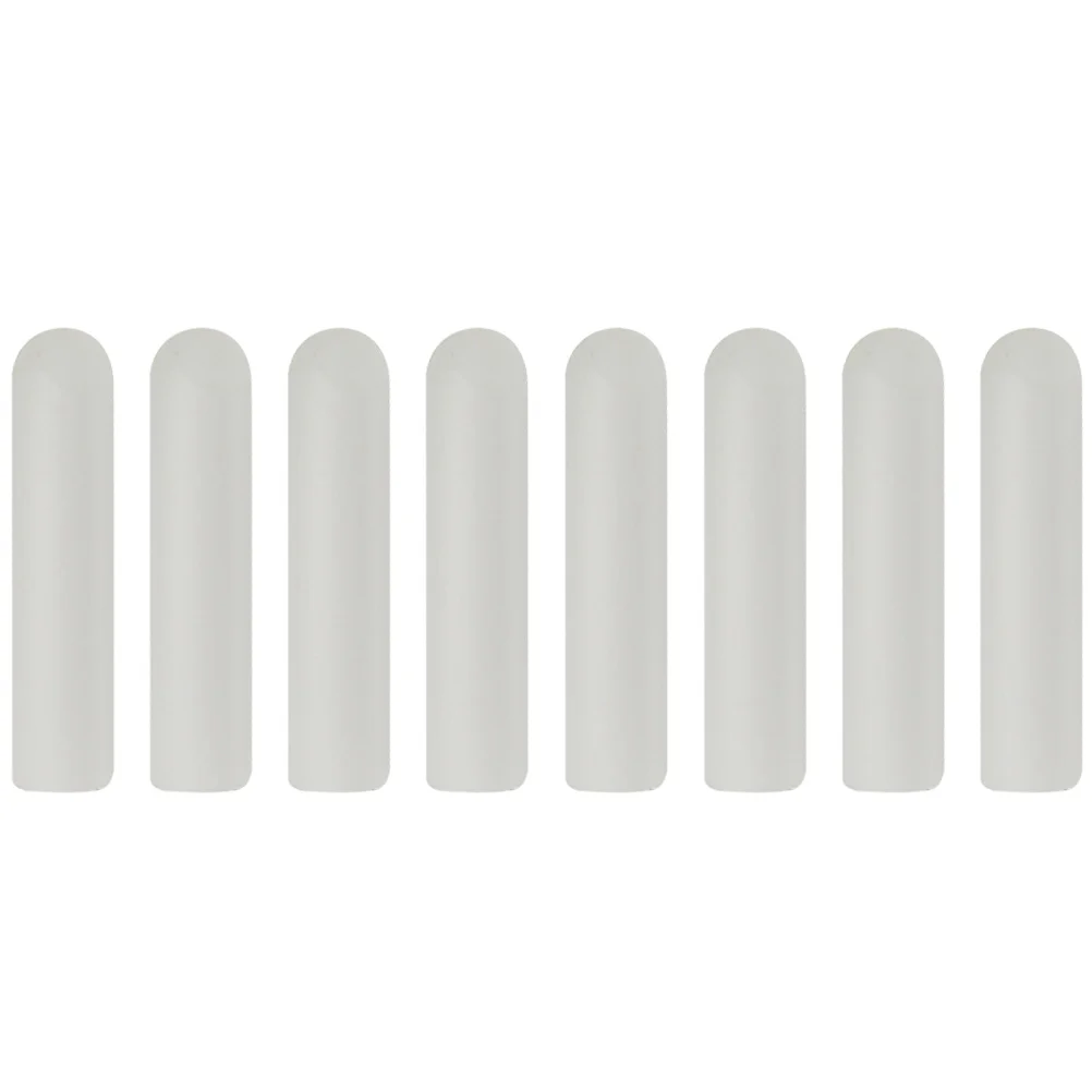 

8 Pcs Shoelace Head Tips Accessories Buckles for Ends Caps Replacement Sneakers DIY Parts Noctilucent Sport Shoes White