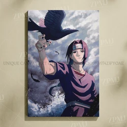 Anime Wall Art: Uchiha Madara Canvas Painting - Japanese Style Home Decor - 50x75cm(No Frame) (Hyrz12 - 14)