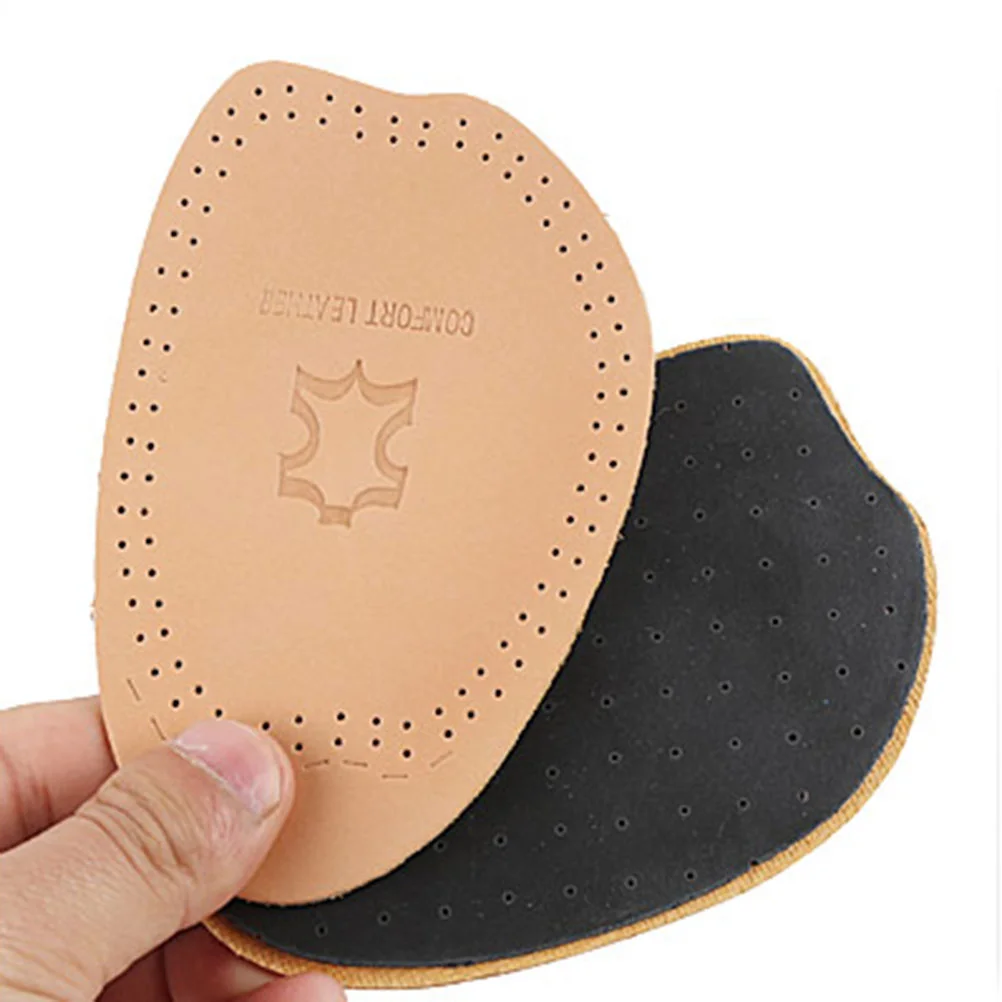 

1 Pair of Half Insoles Comfortable and Latex Inserts Front Insole Breathable Shoe Pad Cushion