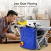 1250W Powerful Benchtop Planer Worktable Thickness Planer with Low Noise for both Hard & Soft Wood Planing & Thicknessing 1