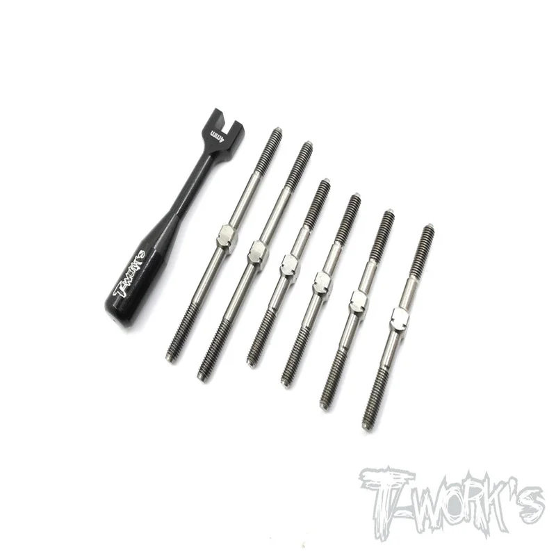 Оригинальный T works TB-153 64 титановый комплект ремней для TEKNO EB410/EB410.2 Запчасти для радиоуправляемых моделей