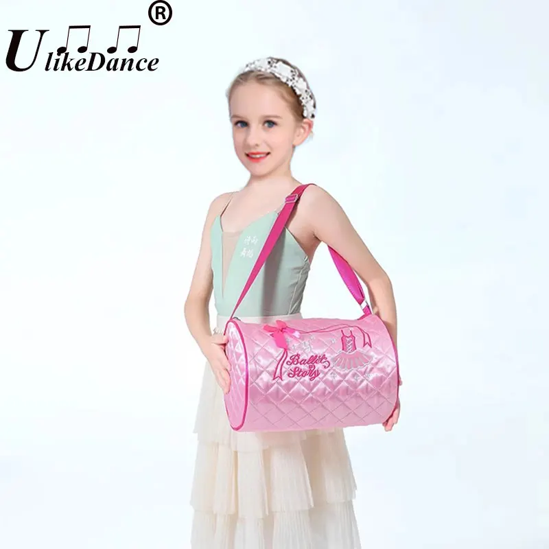 

UlikeDance Girl Dance Bag Girl Dance Ballet Bag For Girls Child Ballet Tutu Ballerina Kid Gymnastics Embroidered Shoulder Bags