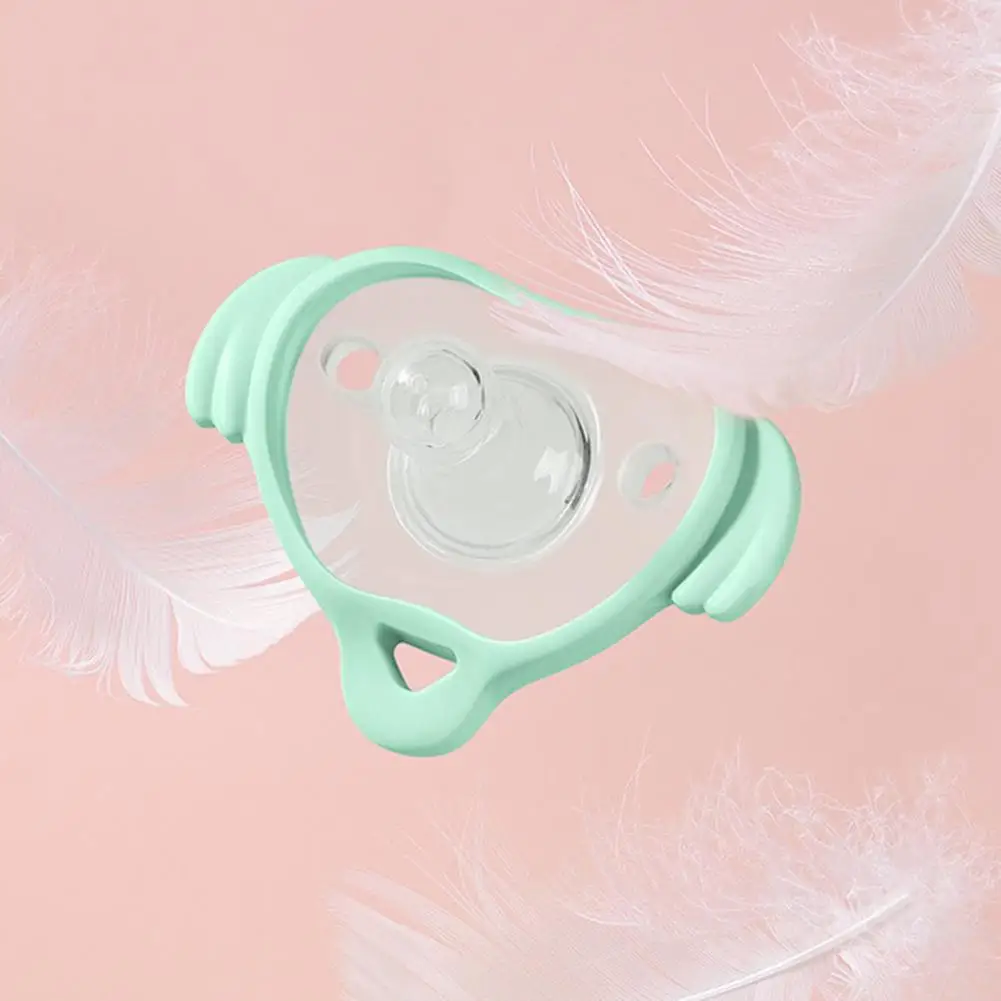 Dummy Pacifier Eco friendly Long Lasting High Toughness Infant Teat