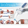 Head band3PCS Replacement Headgear for P10 Nasal Pillow CPAP Mask Straps with 6 Adjustment Clips 4